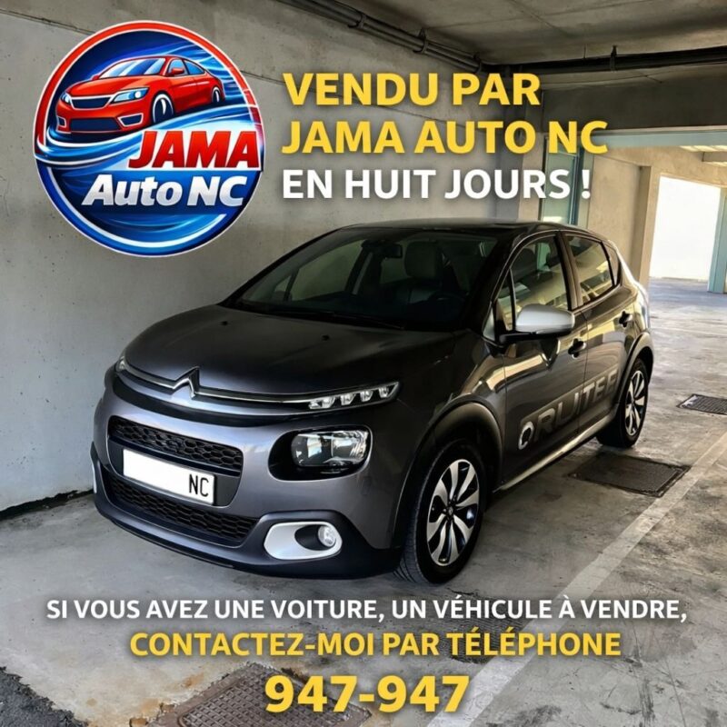 VENDU CITROEN C3 - véhicule d'occasion à Nouméa
